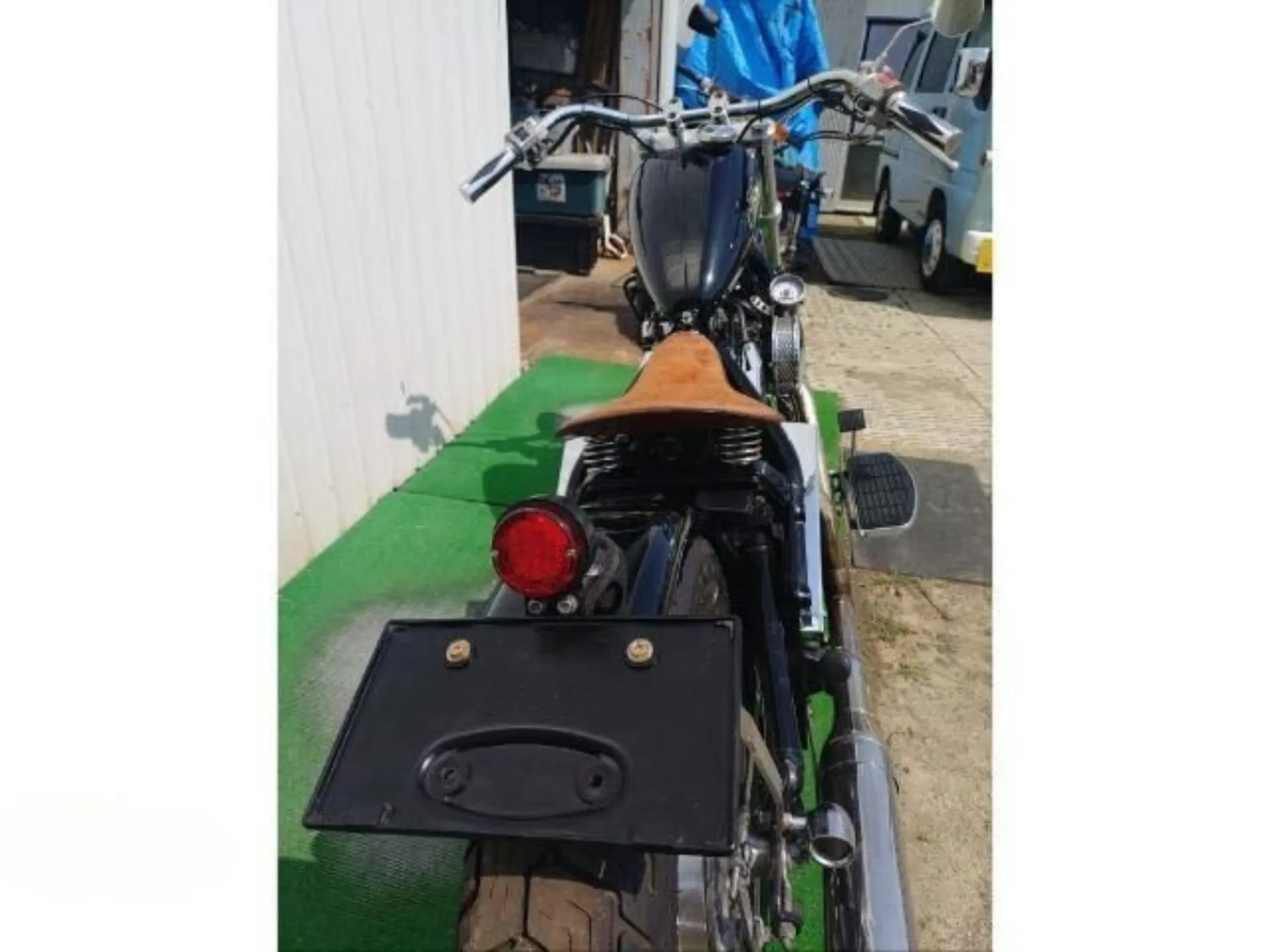 画像にはありませんが反射板取り付けます